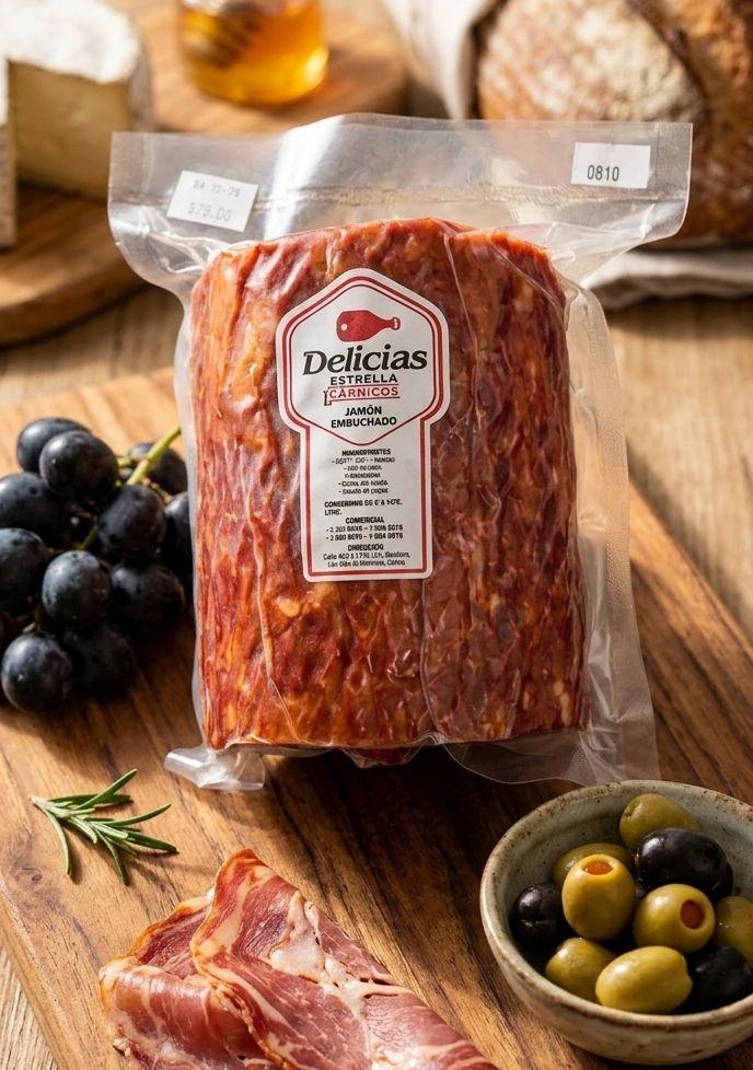 Embuchado ahumado Malla Roja