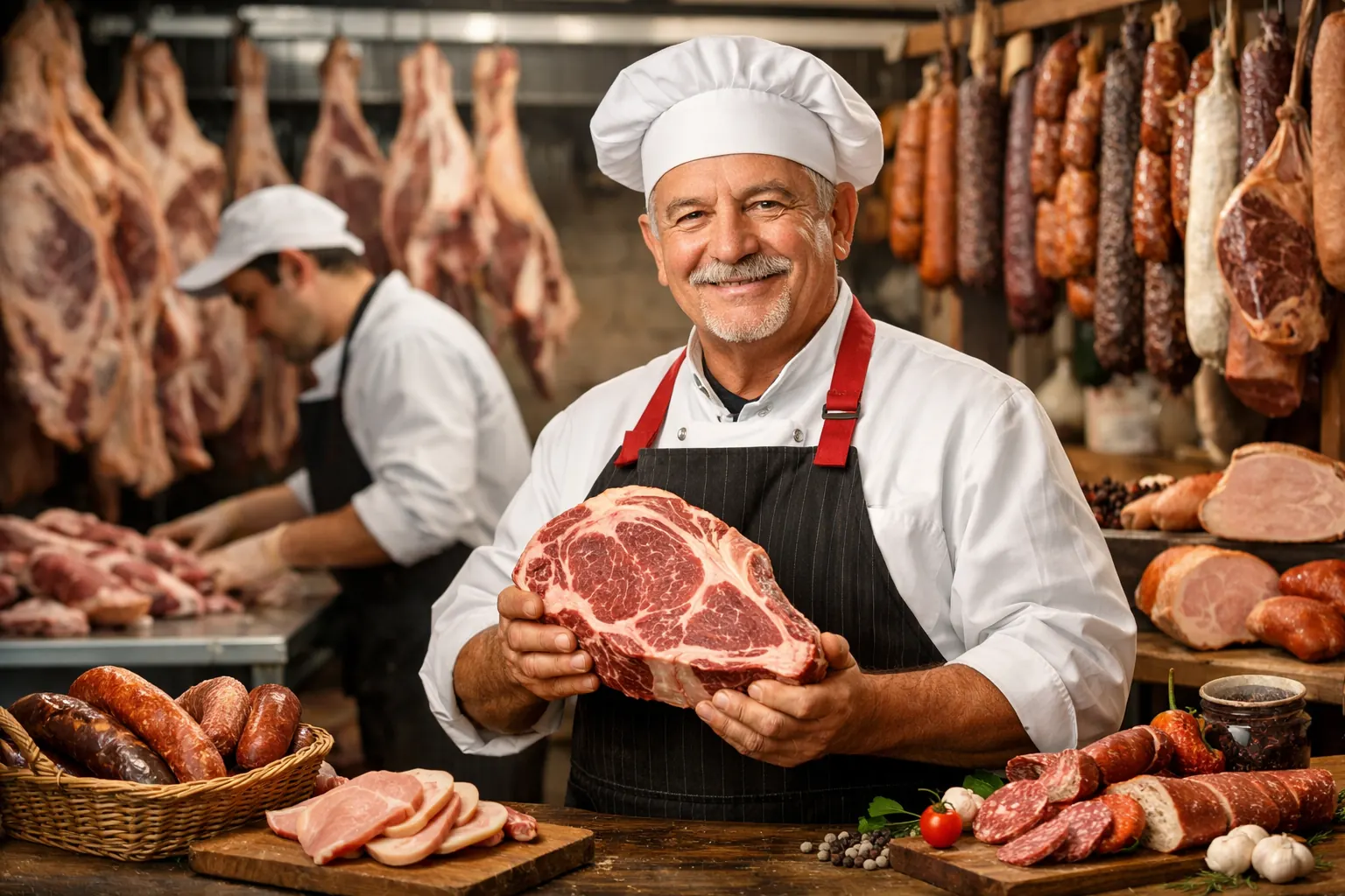 Cortes de carne de calidad de Delicias Estrella